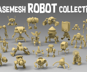 25 basemesh robot collection 2
