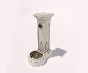 Concrete Watertap Column