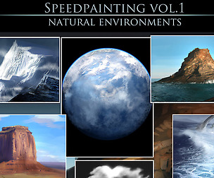 Speedpainting Vol 1: Natural Environments