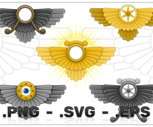 Zoroastrian Winged Disk