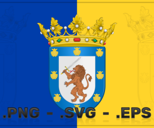 Vector Of The Coat Of Arms Of Santiago De Chile