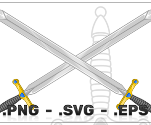 Vector Design Of Different Kind Of Medieval Swords