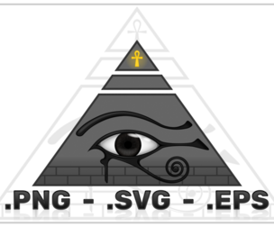 Ancient Egypt Pyramid vector design