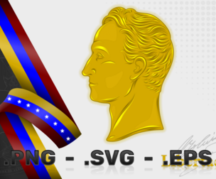 Liberator Simon Bolivar Vector Design