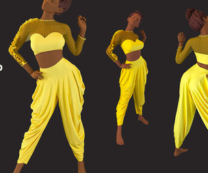 Croptop & pants