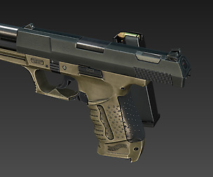Walther P99 - Game mesh