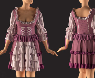 cute girl costume