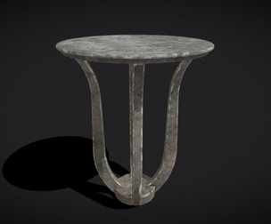 Round Garden Pedestal