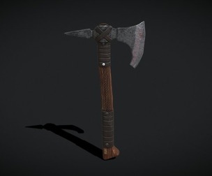 Chestnut Viking Axe