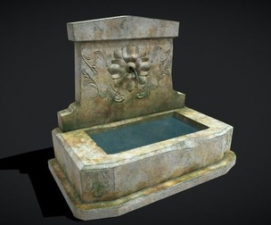 Floral Wall Fountain