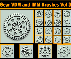Gear VDM and IMM Brushes Vol 3