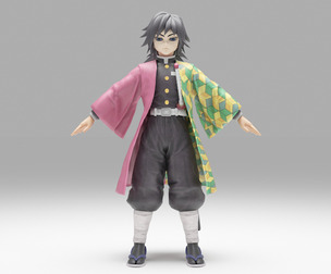 Tomioka Giyu - Kimetsu no Yaiba