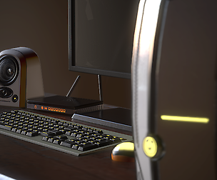 Desktop PC set