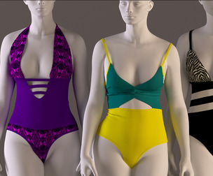 Women's swimsuit , swimwear