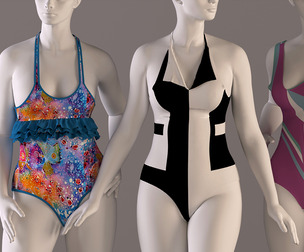 Women's swimsuit , swimwear