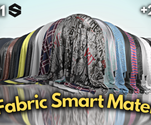 25 Fabric smart materials #Vol.10 (2 free samples)