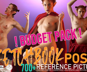 Sketchbook Poses !BUDGET PACK!