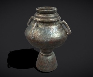 Antique Silverware Pitcher