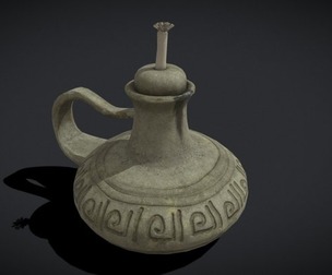 Old Oil Lamp