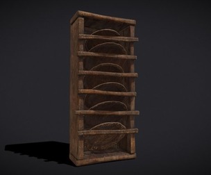 Vertical Dish Holder