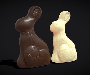 Easter Chocolate Bunny
