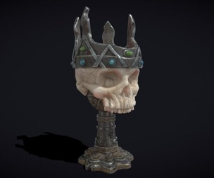 Skull Chalice