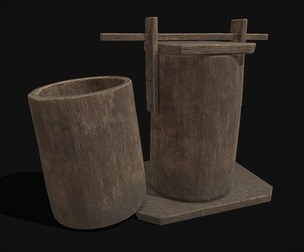 Medieval Bee Keeping Container