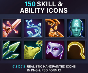 Skill And Ability Icons