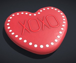 Valentine Cookies XOXO