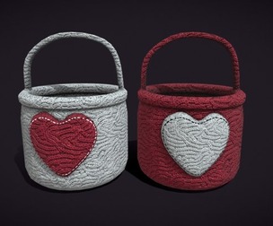 Valentines Heart Baskets