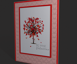 Valentines Tree Card