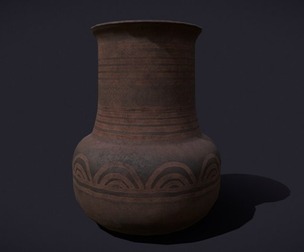 Rustic Clay Hydria