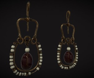 Medieval Byzantine Earrings