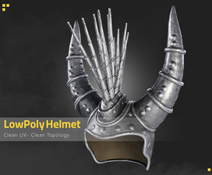 LowPoly Helmet