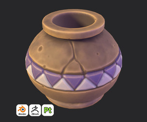 Stylized Clay Pot Course