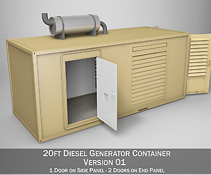 20ft Generator Container Version 1