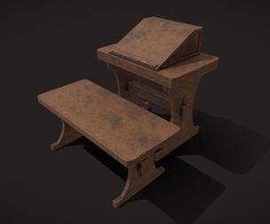 Study Desk and Chair