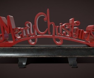 Merry Christmas Stocking Stand