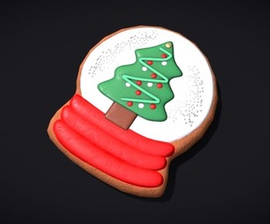 Snow Globe Cookie