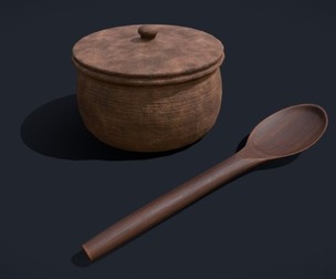 Pot and Spoon