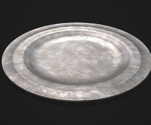 Pewter Plate