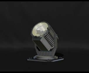 Batman Signal Searchlight Lamp 3D model
