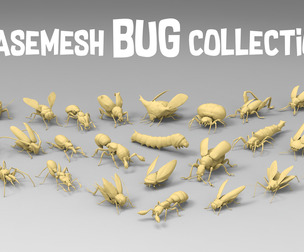 25 basemesh bug collection 2