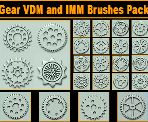 Gear VDM and IMM Brushes Pack