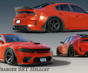 Dodge Charger srt hellcat WideBody