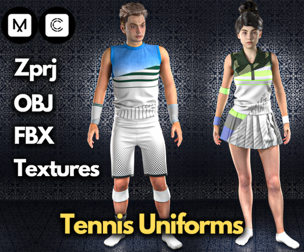 Tennis No.1 : ZPRJ+OBJ+FBX+Texture