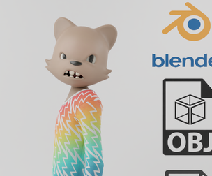 Janky Textured Rigged
