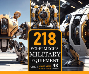 Sci-fi Mecha Equipment Vol.2
