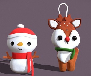 Christmas Stuffed Toys