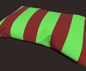 Christmas Pillow Red and Green